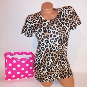 Victoria’s Secret Pink Leopard Tee